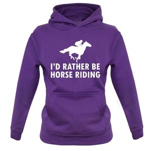 Sudadera con Capucha de Silueta de Caballo Rojo, MOQ Bajo, con la Frase 'Yes I Smell Like A Horse', de Felpa, Unisex - Product Image 2