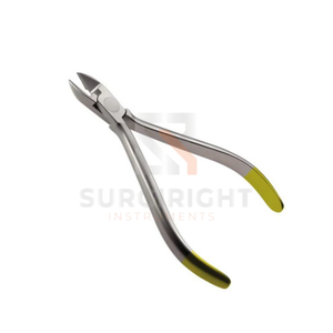 Ligature Cutter Micro Precision Orthodontic Cutting Instrument German Stainless Steel TC <b>Pliers</b> CE Class I Manual Blush Surgical - Product Image 2
