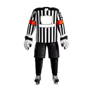 Uniformes de hockey sur glace imprimés de haute qualité, maillots personnalisés, ensembles de vêtements d'équipe, design de logo personnalisé, 100% polyester, séchage rapide, sur mesure - Product Image 4