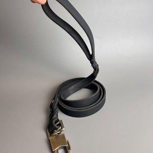 Adjustable luxury Leather <b>Braided</b> Dogs pet Collars made from <b>braided</b> leather for everyday comfort and safety in low rate - Product Image 2