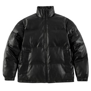 Custom Bubble Warm Goose Padded Winter Waterproof Cropped Ladies Plus Size Hooded Reversible <b>Fur</b> <b>Lined</b> Nylon Bomber <b>Jacket</b> - Product Image 5