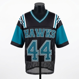 Hawks 44 Women Stylish Streetwear Mesh Football Jersey Breathable Polyester Shirt Unisex Lightweight Mesh Shirts - Product Image 5