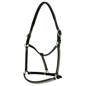 Cabestro de cuero genuino para equitación, fabricante mayorista personalizado al mejor precio más bajo - Product Image 1