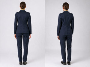 Uniformes d'aviation personnalisés à manches longues pour pilotes et personnel de cabine |   Uniformes d'aviation OEM ODM |   Uniforme de réception pour femmes VIP Lounge - Product Image 3
