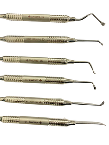 Juego de Instrumentos Dentales de Alta Calidad: Elevadores y Curetas para Levantamiento de Senos, Cirugía de Senos en Implantes Dentales, Limpieza y Obturación Dental - Product Image 4