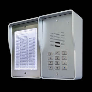 4G 3G Copper Water Resistant Audio Door <b>Phone</b> Apartment keypad <b>intercom</b> PIN code door entry - Product Image 1