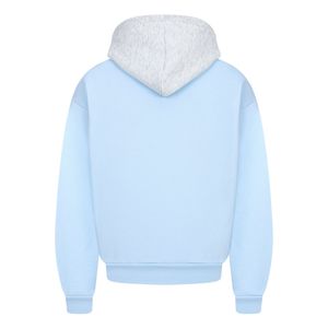 เสื้อฮู้ดดี้สองสี คอตตอนฟลีซเนื้อนุ่ม สวมใส่สบาย สไตล์ลำลองแนวสตรีท รับผลิตแบบ OEM ODM ขายส่งจากโรงงาน - Product Image 2