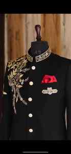 Salwar Kameez Clásico Indio-Pakistaní para Hombre, Traje de Novio Real Bordado, Protección Solar, Sin Arrugas - Product Image 5