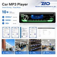 Lecteur MP3 de voiture 1 DIN DSP avec écran TFT, Bluetooth 6.0, 6 RCA, égaliseur 31 bandes, X-Bass, FM AM RDS, USB AUX pour mise à niveau audio