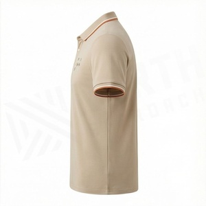 เสื้อโปโลผู้ชายลำลองสำหรับฤดูร้อน ระบายอากาศได้ดี สวมใส่สบาย สีสันปรับแต่งได้ แขนสั้น คุณภาพสูง เสื้อผ้ากีฬาคุณภาพเยี่ยม - Product Image 3