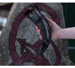 Cuerno de Búfalo Natural Hecho a Mano, 100% Natural, Cuerno de Buey/Vaca, 300-400ml, Pulido, para Beber - Product Image 6