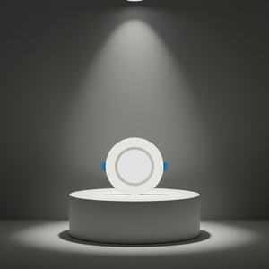 Lámpara LED Empotrable Moderna y Delgada de 5W 7W 12W 18W 24W, para Techo, Comercial, Hotel, 100lm/w, Panel Redondo de Aluminio, Precio de Fábrica - Product Image 2