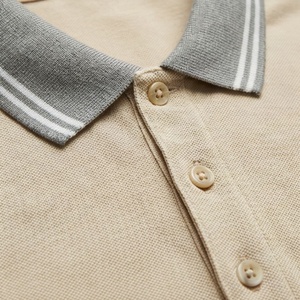Chemises polo de sport pour hommes en jersey de coton de haute qualité, respirantes, pour l'été, avec logo personnalisé, taille plus, couleurs personnalisées - Product Image 4