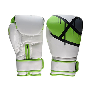 Gants de boxe personnalisés en cuir PU de qualité supérieure, durables, pour l'entraînement, le sparring, le sac de frappe, avec absorption des chocs et support de poignet, équipement de gym - Product Image 3