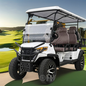 Voiturette <span class=keywords><strong>de</strong></span> golf 4 places certifiée CE, nouvelle arrivée, marque chinoise réputée, pour concessionnaires <span class=keywords><strong>de</strong></span> voiturettes <span class=keywords><strong>de</strong></span> golf - Product Image 1
