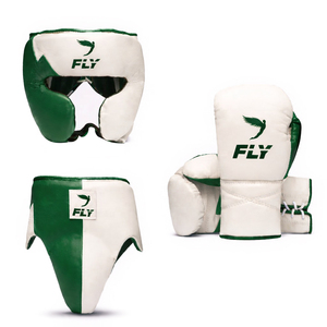 Kit de Sparring de Boxe Rose et Blanc, Nouveau Design, en Cuir Véritable, Ensemble de Kickboxing, Équipement de Boxe Muay Thai – Vente Flash - Product Image 2