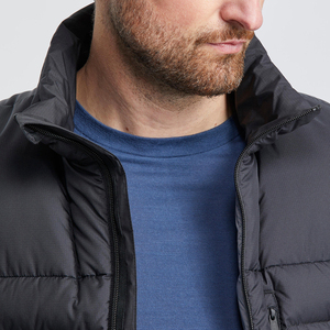 Veste sans manches personnalisée, style streetwear, respirante, imperméable, coupe-vent, veste matelassée pour homme, chaude - Product Image 5