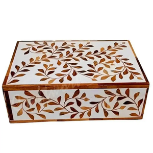 FAIZA CRAFT Indian Handmade Luxury Eco-Friendly Classic Jewelry Box for Women Plywood Resin Design Best Decorative Storage Boxes - Product Image 6