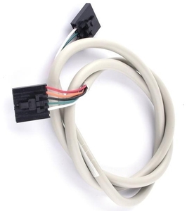 맞춤형 IDC 리본 케이블 어셈블리, 산업 및 전자 장치용 이중 암 소켓 커넥터가 있는 회색 플랫 케이블 - Product Image 3