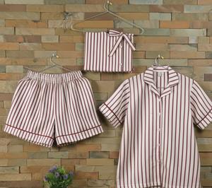 Conjunto de Pijama de Algodón Estampado Floral Térmico Elegante para Verano, Reversible, con Botones Abiertos, Pantalones Cortos Sexys, para Primavera - Product Image 1