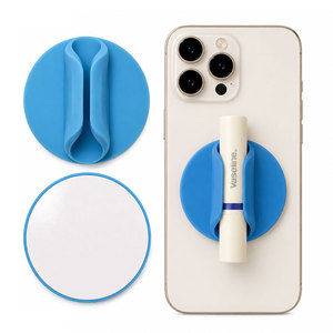 Support adhésif en silicone pour coque de téléphone, porte-gloss à lèvres, cadeau promotionnel cosmétique - Product Image 1