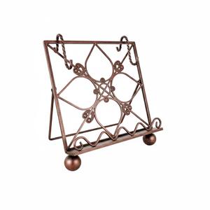 Soporte para Libros de Cocina de Metal Negro, Organizador de Almacenamiento, Estantería para Libros, Decoración para el Hogar y la Oficina, en Oferta - Product Image 5