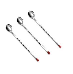 Stainless Steel <b>Bar</b> Spoon Cocktail Stirring Spoon Modern Luxury <b>Drink</b> Stirrers Mirror Polish Party Stainless Steel <b>Bar</b> Spoon - Product Image 1
