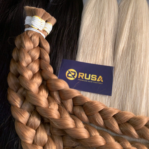 ผมต่อ RUSA แท้จากเวียดนาม คุณภาพซุปเปอร์ดับเบิ้ลดรอน น้ำหนัก 100 กรัม ทุกสี - Product Image 1