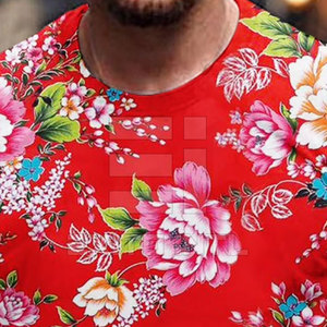 เสื้อยืดผู้ชายไซส์ใหญ่ทรงหลวมพิมพ์ลายผ้าฝ้าย 100% ดีไซน์สั่งทำได้ สตรีทแวร์ บริการ OEM/ODM - Product Image 4