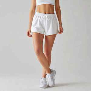Ropa de Primera Calidad, Tecnología de Microfibra, Resistencia Superior, Ropa Deportiva, Uso Diario Funcional, Pantalones Cortos Deportivos para Mujer - Product Image 5
