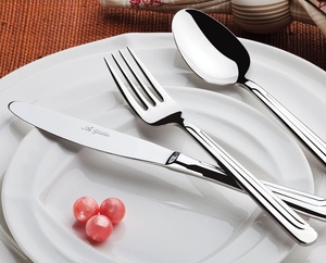 Premium Royal Crest <b>Flatware</b> <b>Set</b> Elegant Restaurant Cutlery for Hotels and Hospitality - Product Image 5