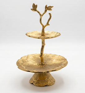 Wedding Party Decor <b>Cake</b> Stand Three <b>Tier</b> Metal <b>Cake</b> Stand Handmade Multi Layer Dessert Display Stand with Handle - Product Image 6