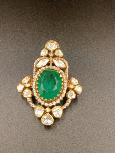Amaira Jewels - Juego de Colgantes Clásicos Chapados en Oro sobre Base de Plata Vintage, con Forma de Pájaro, Amuleto Solitario, Joyería Hecha a Mano para Mujer, para Boda - Product Image 5