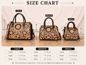 Sacs de voyage vintage en cuir véritable sculpté à la main, nouveau style boutique, motif floral, sac à bandoulière pour hommes et femmes - Product Image 2