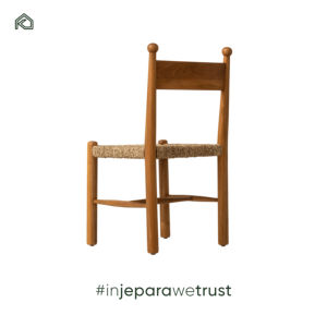 Sillas de Comedor de Madera de Teca Natural de Alta Calidad, Hechas a Mano, Estilo Europeo Moderno, para Restaurante, Uso Comercial, Muebles Duraderos de Estilo Rústico - Product Image 2