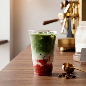 QUANG QUAN Disposable PP <b>Plastic</b> <b>Cups</b> 95mm Single Wall 16oz 24oz for Coffee & Cold Beverages - Product Image 6