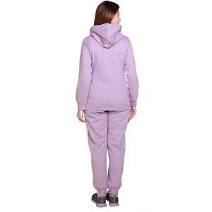 Women Long Sleeve Breathable Regular Fit Polyester Cotton Heavyweight Two Piece Custom Print Pullover <b>Tracksuit</b> - Product Image 5
