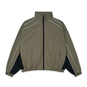 เสื้อแจ็คเก็ตกันลมผู้ชายไซส์ใหญ่คุณภาพสูงสำหรับผู้ใหญ่  แบบลำลอง  ปักโลโก้ได้ตามต้องการ  กันน้ำ  ซับในตาข่าย  ซิป  สำหรับฤดูร้อน - Product Image 1