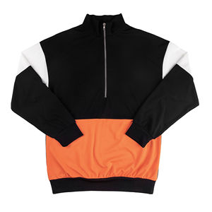 Conjunto de Pantalones y Chaqueta Cortavientos Negra de Nylon con Cremallera Media y Ribete Reflectante para Mujer, Hecho a Medida, Ideal para Verano, Fácil de Usar - Product Image 2