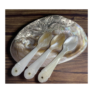 ช้อนเปลือกหอยมุกธรรมชาติแบบกำหนดเอง พร้อมบริการติดฉลากส่วนตัว - Product Image 5