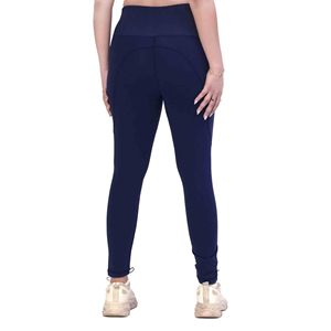 Leggings Azules Clásicos, Último Estilo, Cintura Elástica, Leggings de Yoga para Mujer, Ropa Deportiva de Moda, Precio Razonable, Hecho en Pakistán - Product Image 2