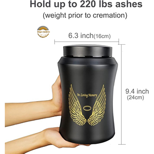 Eco-Friendly Memorial Urn for Human <b>Ashes</b> Wholesale Wooden Cremation Urn Factory Price Handmade Wooden Funeral <b>Box</b> for <b>Ashes</b> - Product Image 1