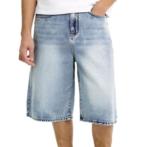 Pantalones Cortos de Algodón 100% para Hombre, Corte Recto, Estilo Casual Urbano, Transpirables, para Uso Diario, Moda de Verano - Product Image 1