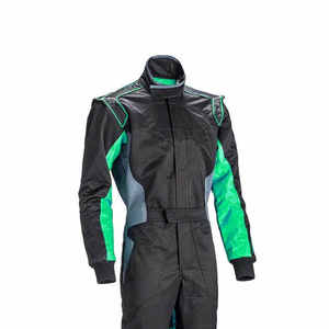 Traje de Motociclismo de Manga Larga para Hombre, Color Azul y Blanco, Resistente al Fuego, para Todas las Estaciones - Product Image 4