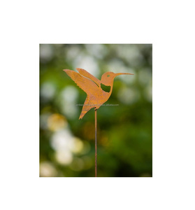 Piquets de jardin en métal design pour bordures de pelouse, piquets de plantes en acier inoxydable - Product Image 4