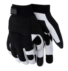 Guantes de Motocicleta de Cuero Sintético de Alta Calidad y Bajo Precio para Invierno, Talla Grande, de Pakistán, Resistentes al Viento, Transpirables, sin Mangas - Product Image 1
