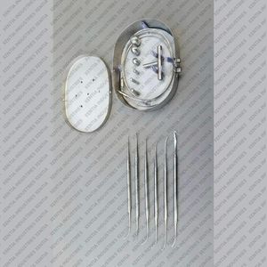 Juego de Extractores de Flebectomía Nabatoff de Acero Inoxidable de Alta Calidad y Ganchos Varady, Instrumentos Reutilizables para Cirugía Plástica - Product Image 5