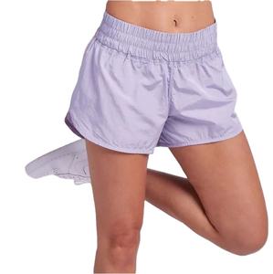 Conjunto de pantalones cortos de nailon ligero con cremallera completa, cortavientos personalizado para mujer, conjunto corto con cremallera para niñas 2026 - Product Image 3