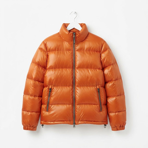 Men's Casual Canvas Custom Light Warm Winter Bomber <b>Jacket</b> <b>Plus</b> <b>Size</b> Breathable <b>Waterproof</b> Quick-Dry Hooded Puffer Coat 100% - Product Image 1