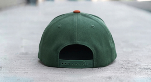 Gorra de Béisbol Snapback Personalizada de Alta Calidad con Logotipo Bordado de Faro, Visera Plana Verde Oscuro, 6 Paneles, Perfil Medio, Venta al por Mayor - Product Image 2